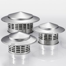 Chimney Rain Cap Chimney Flue Cowl Pipe Roof Vent Cover Stove Pipe Protector Cap