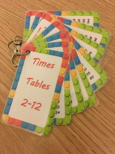Times tables flashcards - tables,