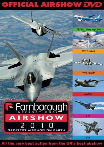 Farnborough 2010 airshow dvd - farnborough,