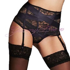 Suspender Belt High Waist