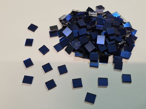 100 pieces dark - pieces,, glass