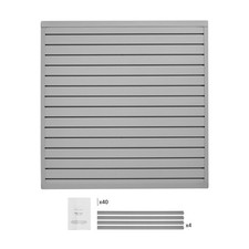 Uimoso 4 x 4 ft Slat Wall