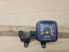 SUZUKI TS50 TS50ER TACHOMETER TACHO REV COUNTER AND CLOCK BRACKET