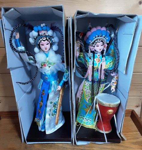 Pair vintage handmade - a,