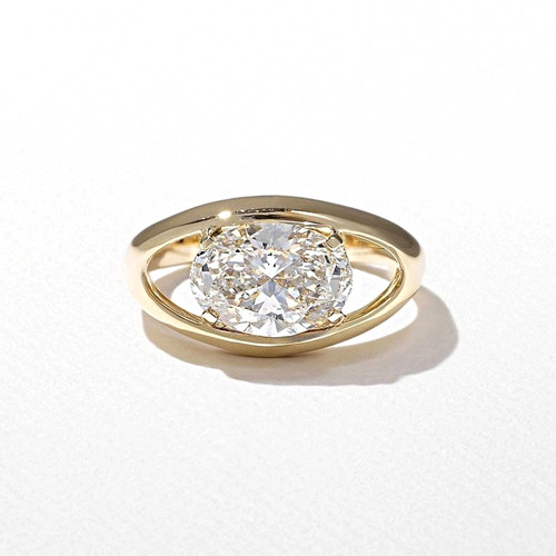 Oval cut vvs1 diamond - oval, women's