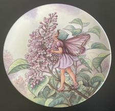 Wedgwood CM Barker Flower Fairies Plate, 1994 The Lilac  Fairy .  FREEPOST