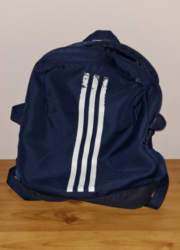 Adidas navy blue backpack - blue,