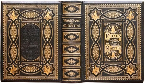 1873 foxe book martyrs - foxe's, of
