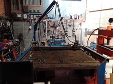 Cnc plasma table working - plasma,