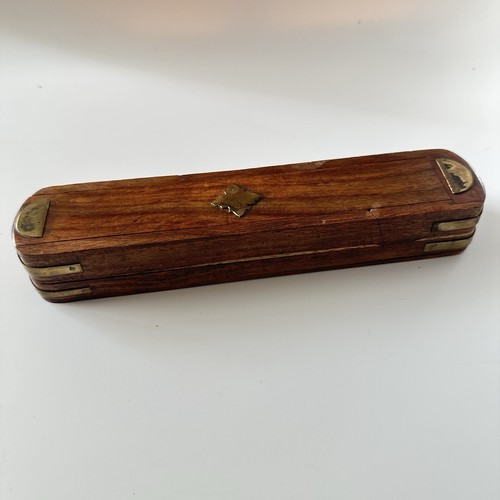 1930s vintage wooden brass - wooden,