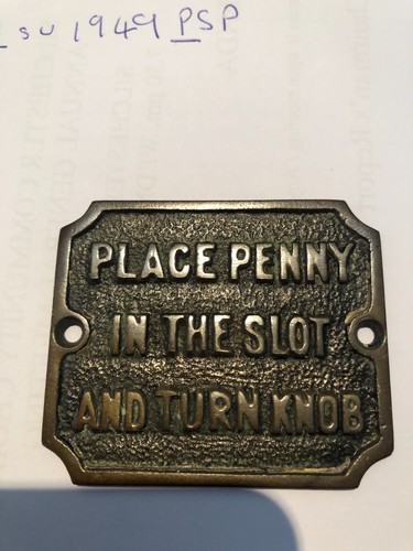 Rare victorian brass - victorian,