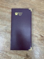 Retro Burgundy Faux Leather