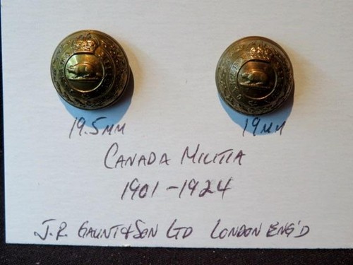 Canada militia wwi pre - canada, wwi/pre-wwi