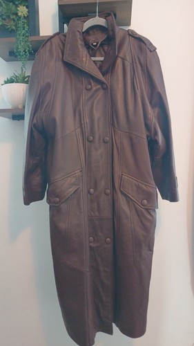 Vintage brown leather ladies - vintage,