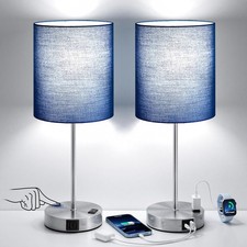 Blue Touch Lamps for