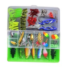 101Pcs Fishing Lure Tackle Kit