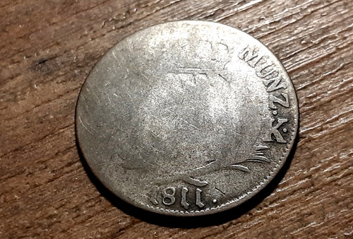 Old silver coin - , 1811