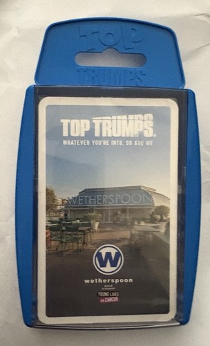 Wetherspoons top trumps - top,