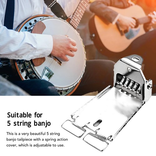 String banjo tailpiece zinc - 5,