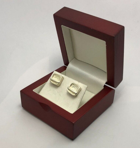 Wood earring gift - earring, box