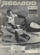 1998 SEA-DOO SPORTS BOATS GSX