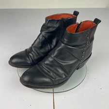 BERTIE Boots 6 Black Leather