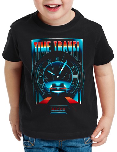 Delorean time travel shirt - delorean,