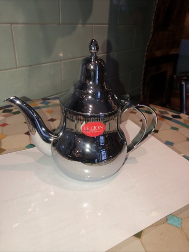 Stainless steel moroccan tea - steel,