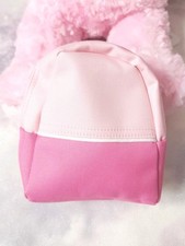 Build A Bear, Vintage Bear Factory, Pink Bear Sized, Adjustable Backpack.