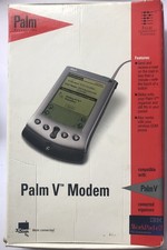 Boxed Palm V Palm Vx Modem With Handbook, Lead With RJ11 Connectors & BT Adapter