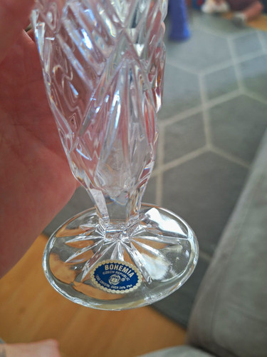 Crystal vases - 4,