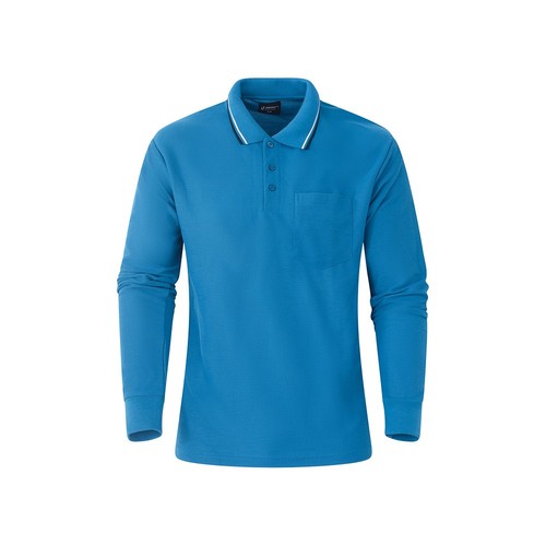 Mens long sleeve polo shirt - polo,