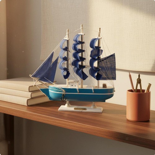 Artistic wood decorative - artistic, ship
