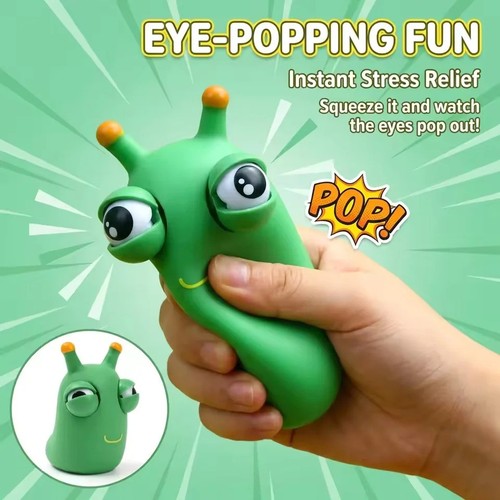 Squishy squeeze worm - squeeze, –