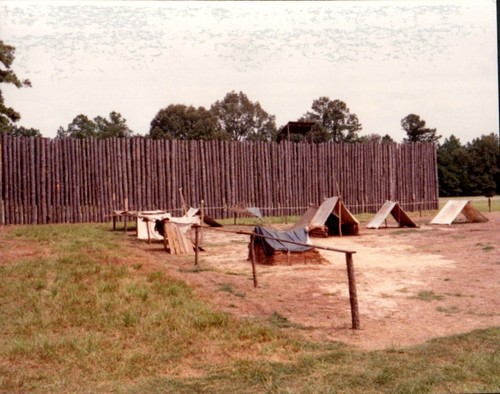 Vintage color photo fort - vintage,