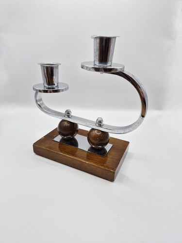 Antique art deco - deco, candlestick
