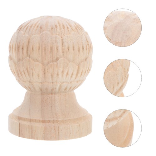Pineapple style wooden stair - pineapple,