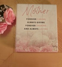 "Mother" Porcelain Message