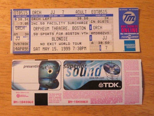 Unused blondie may - may, 15,