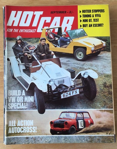 Hot car magazine september - car,