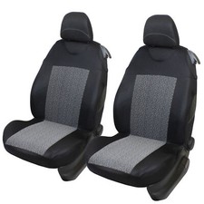 2 Grey Front Car Seat Covers for MG ZS  HS MG3 MG4 MG5 MG6 TF