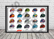 F1 2024 Signed Photo Poster