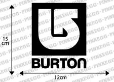X2 BIG "BURTONS' logo stickers, Snowboards, Skateboards,Bikes,Vans,Laptops (7)