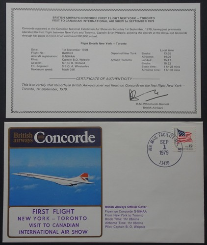 Concorde first flight new york - concorde,