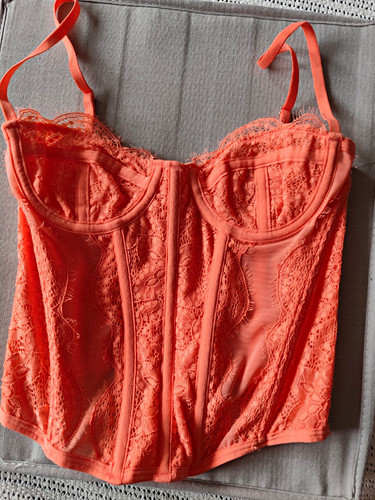 Half corset longline bra - bra, size