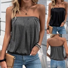 Ladies Vest Cami Boob Tube