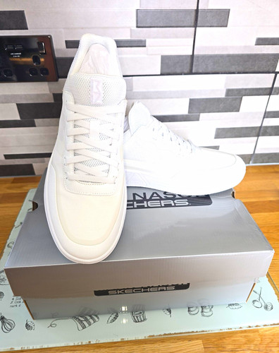 Skechers mark nason white low - skechers,
