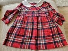 Girls tartan dress size 6 - girls, 3-6