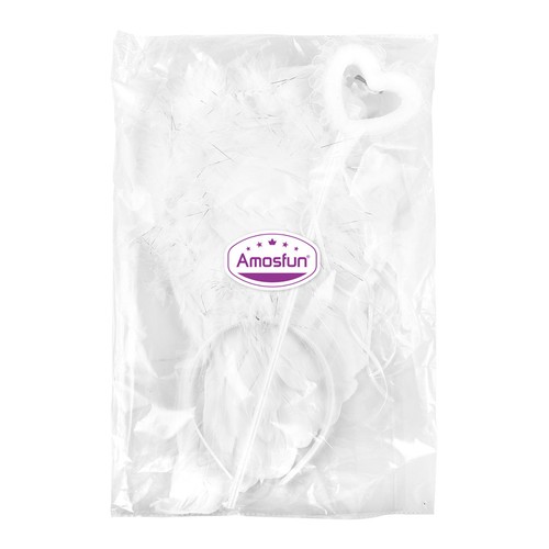 Kids angel costume - angel, white