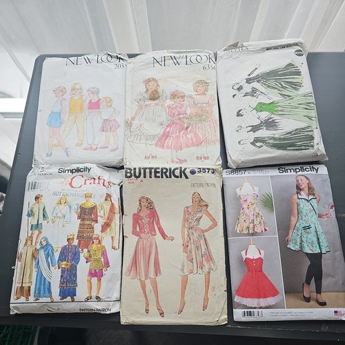 Vintage job lot 6 sewing - lot, x